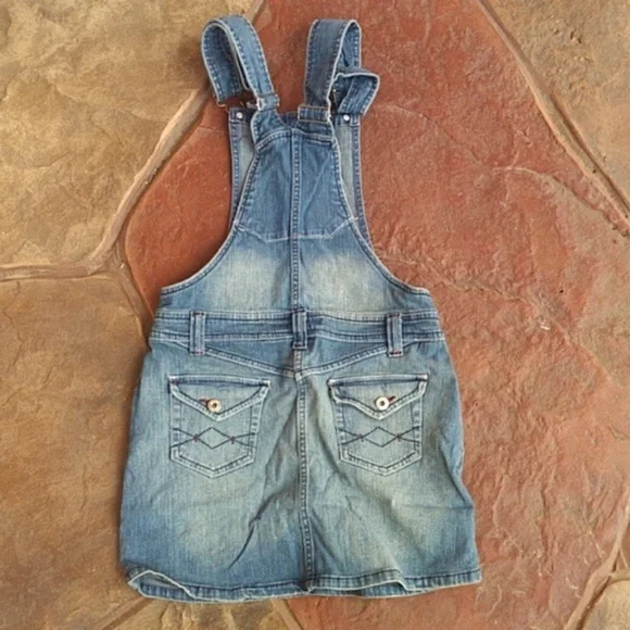 Denim Mudd Juniors Overall Skirt Size 1 - Picture 9 of 14